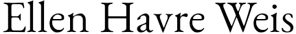 Ellen Havre Weis